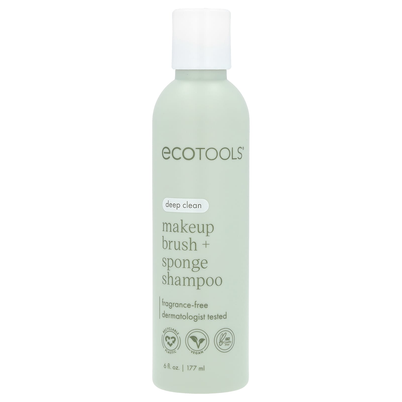

Makeup Brush + Sponge Shampoo, Fragrance Free, 177Ml(6Fl Oz)