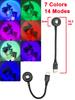 USB LED Sunset Photography Light RGB Rainbow DC 5V Scent Light Backdrop Bedroom Home Decoration Night Light Projection Lights