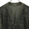 Mackintosh Overall handle Long sleeve cardigan M Green system V neck Men's Used