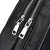 Summer Top Layer Cowhide Men's Chest Bag Fashion Street Front Anticlinal Body Bag Genuine Leather Soft Bag