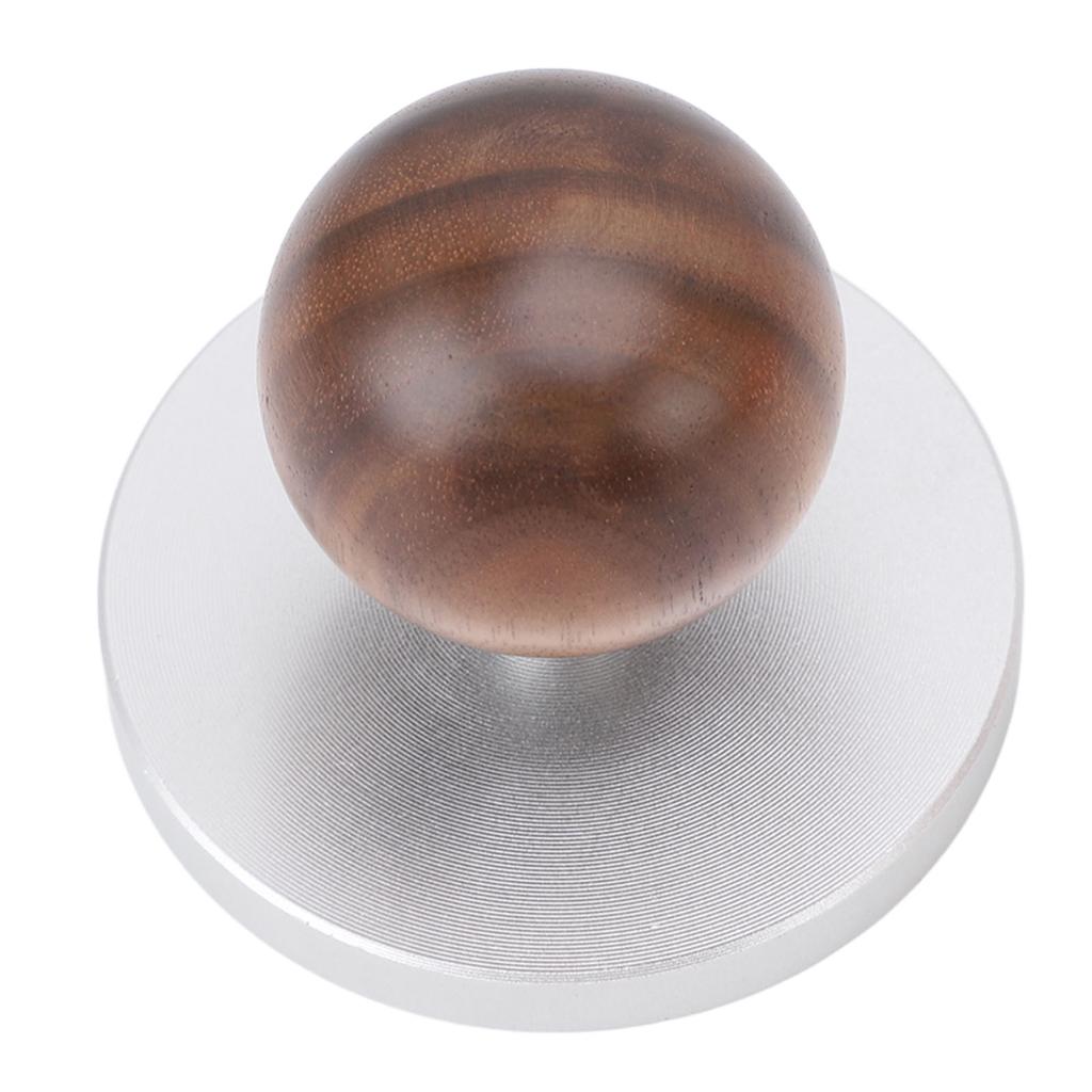 Coffee Tamper Wooden Handle Professional Uniform Pressing Small Coffee Tamping Tool for Home Cafe