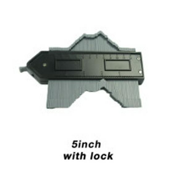10-Inch Contour Gauge: Arc Ruler & Angle Finder for Woodworking & Curve Profiling