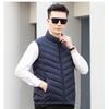 Lehká pánská vesta Mladá a středního věku Péřová bavlněná košilka Běžné Podnikání Sportovní Pánská zesílená svrchní vesta