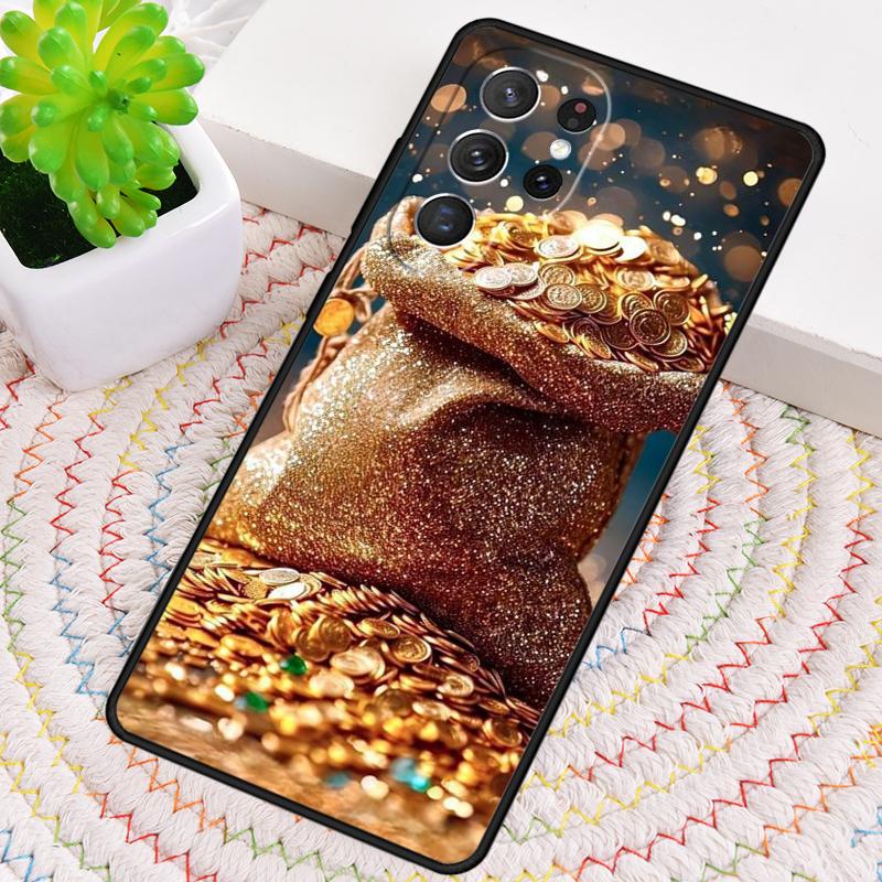 Switzerland Fine Gold soft TPU Phone Case For Samsung Galaxy note 10 pro S26 S25 S24 S23 S22 Ultra Plus S21 FE S20 Cover