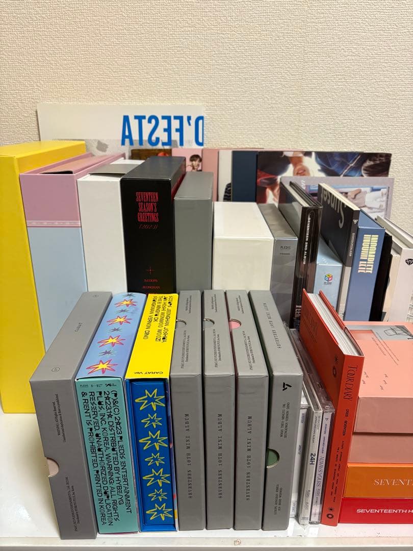 

[USED] seventeen CD DVD
