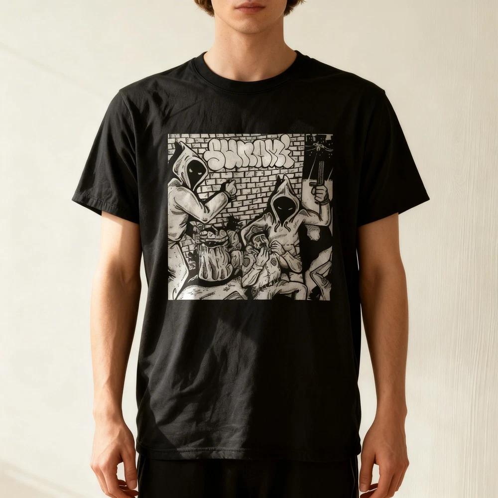 T-shirt Nera Unisex Sunami Band Album Fan Gift Tutte le Taglie