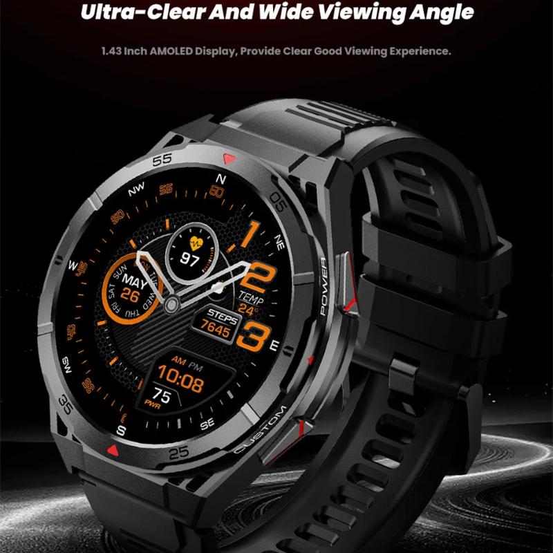 2025 New GPS Smart Watch Men Bluetooth Call 100+Sport GPS Track Watches Voice Assistant Waterproof Smartwatch For Android IOS