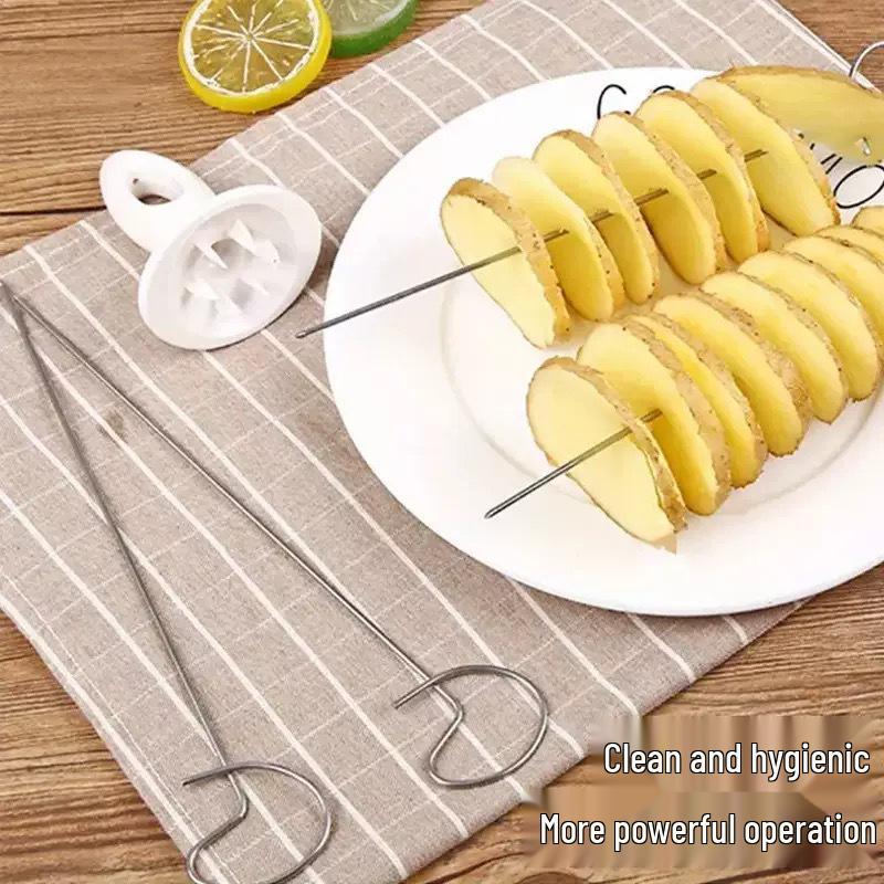 Manual Spiral Tornado Potato Slicer