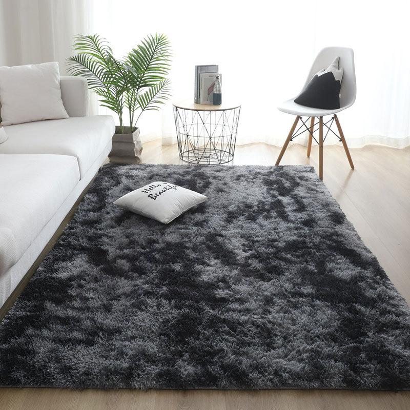 Thicken Home Bedroom Carpet Cute Girl Room Full of Net Red Wind Bedside Blanket Living Room Coffee Table Home Mat
