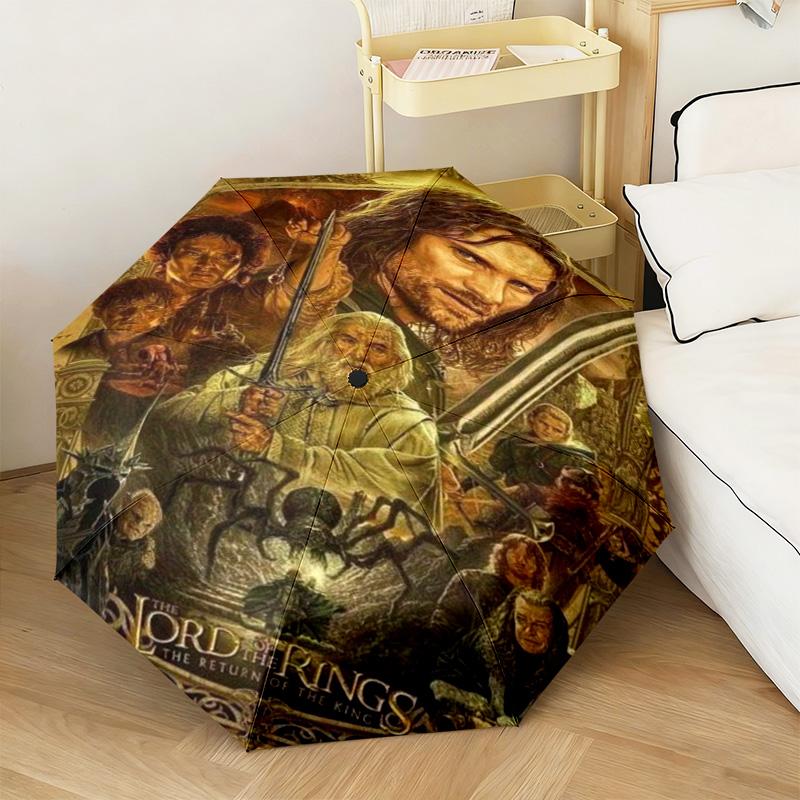 The Lord Of The Rings Automatic Umbrella - Suitable Travel Portable Umbrella Outdoor sun shading umbrella Gift Daily Essentials