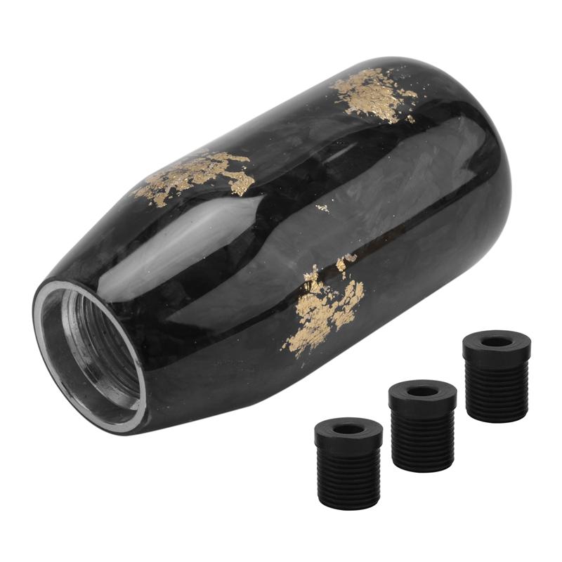 

Forced Fiber Gear Shift Knob Universal Cylindrical Design Suitable For Most Cars For Decoration Accessories SFN091
