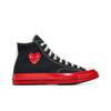 Converse Comme des Garçons Play x Chuck 70 High Black Red A01793C