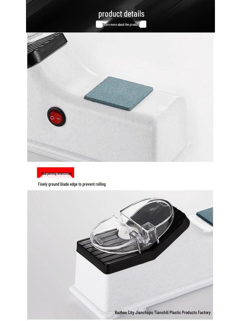 Zhenba Electric Knife Sharpener – Quick Household Whetstone Tool
