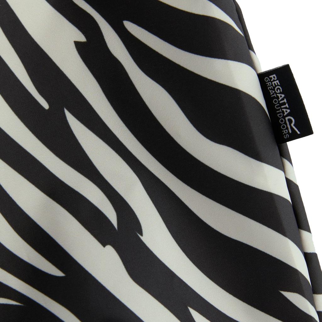 Regatta Zebra Print Packaway Shopper Bag