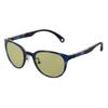 Zeku Polarized Sunglasses JUNO Blue Demi EASE GREEN [Zeque] F-1855