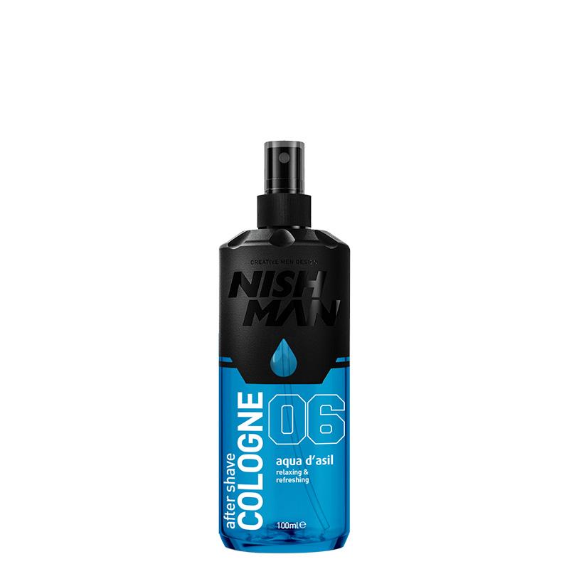 Super Merchant Nishman After Shave Cologne 06 Aqua D&DiacriticalGrave;asil Eau de Cologne 100ml