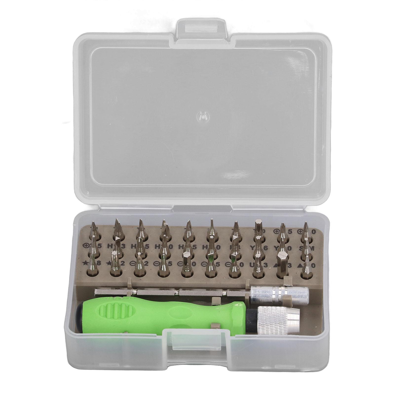 

32 in 1 Screwdriver Set Magnetic Head Adjustable Extension Rod Repair Screwdriver
