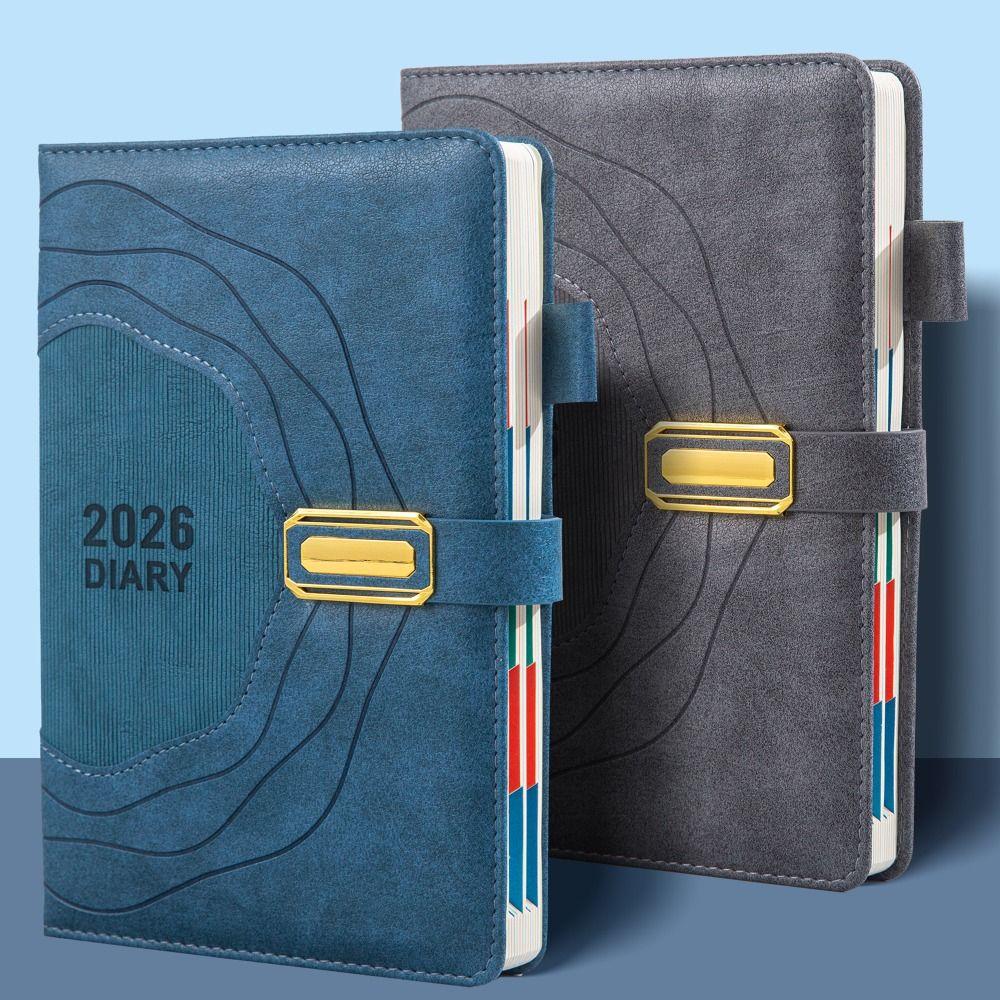 English 2026 Schedule Notepad Thickened Paper Diary New Daily Planner Book  Time Management