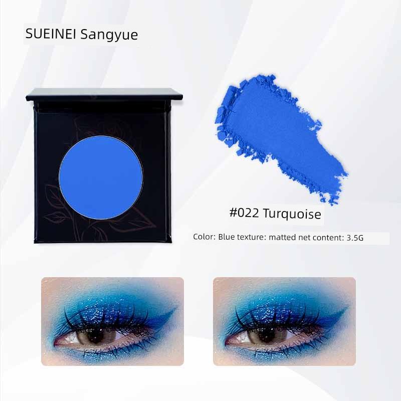 Seckill All Eyeliner! Suetnei Monochrome Eyeshadow Pure Black Black Brown Gray Matte Smoke down to Crouching Silkworm