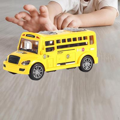 Bus-Spielzeug für Kinder, Trägheitsfahrzeuge, zum Zurückziehen für Kinder, Jungen, Mädchen, Mitbringsel