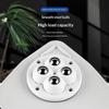 4Pcs 4 Beads Self Adhesive Caster Mini Swivel Wheels Universal 360 Degree Rotation Pulley For Furniture Storage Box