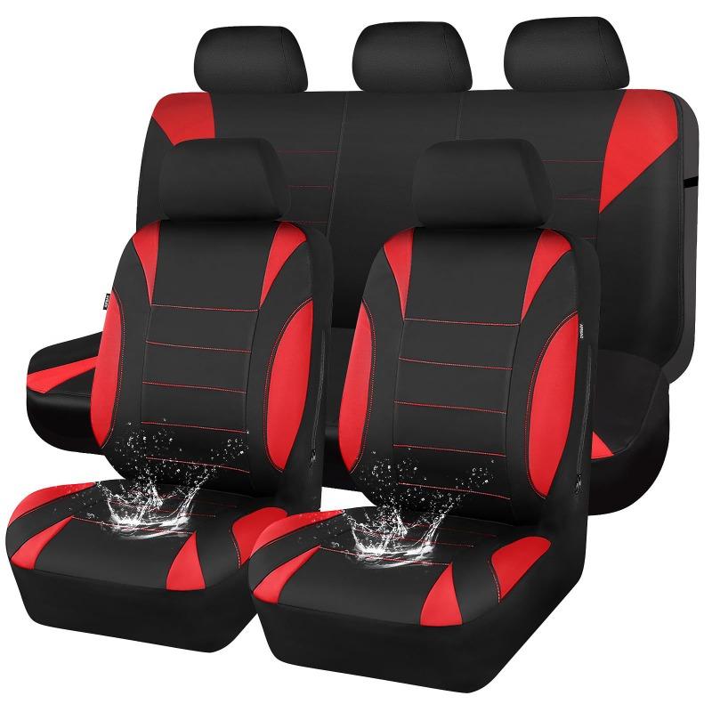 4/9pcs Car Seat Covers and Headrest Covers All-Season Universal Car Seat Cushion Covers Vehicle Cushion Protectors
