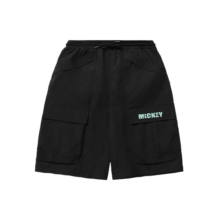 Li Ning x Disney Casual Shorts Men s Black AKSR203-1 S