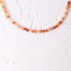 Bien Vetu 4Mm Carnelian Gemstone Necklace