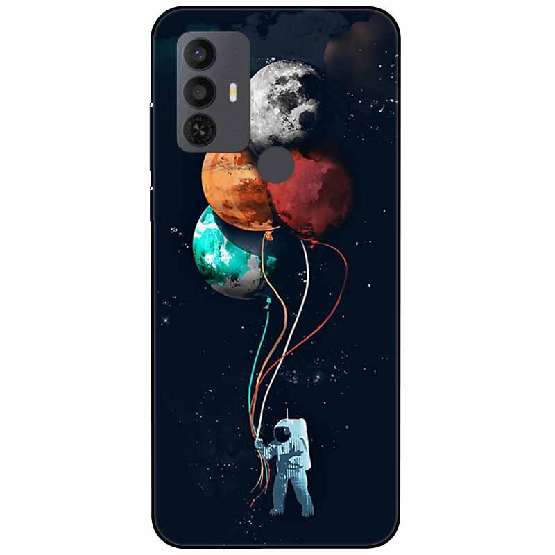 Für TCL 30 SE Hülle 305 6.52'' Silikon Weich Mode TPU Handyhülle für TCL 305 306 30SE Hülle 6165A Bumper Funda für TCL30SE 405