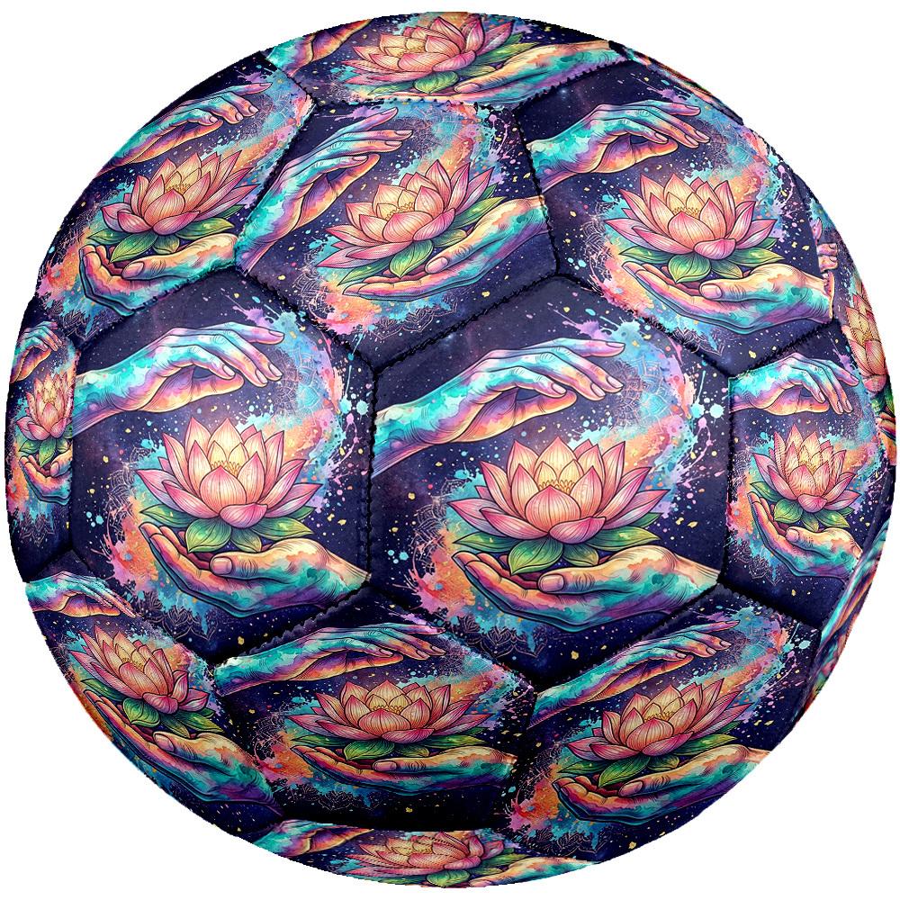 1pc Lotus Harmony Size 5 Soccer Ball Professional Match Training Football Indoor &Outdoor Sports Ball Training Ball Lightweight Durable y65