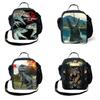 Jurassic Park Dinosaur 3d Lunch Bag For Kids With Tyrannosaurus Rex Print