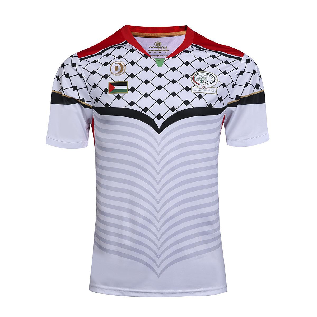 2017 Palestine national team jersey Palestine Retro jersey nostalgic home and away football jersey S