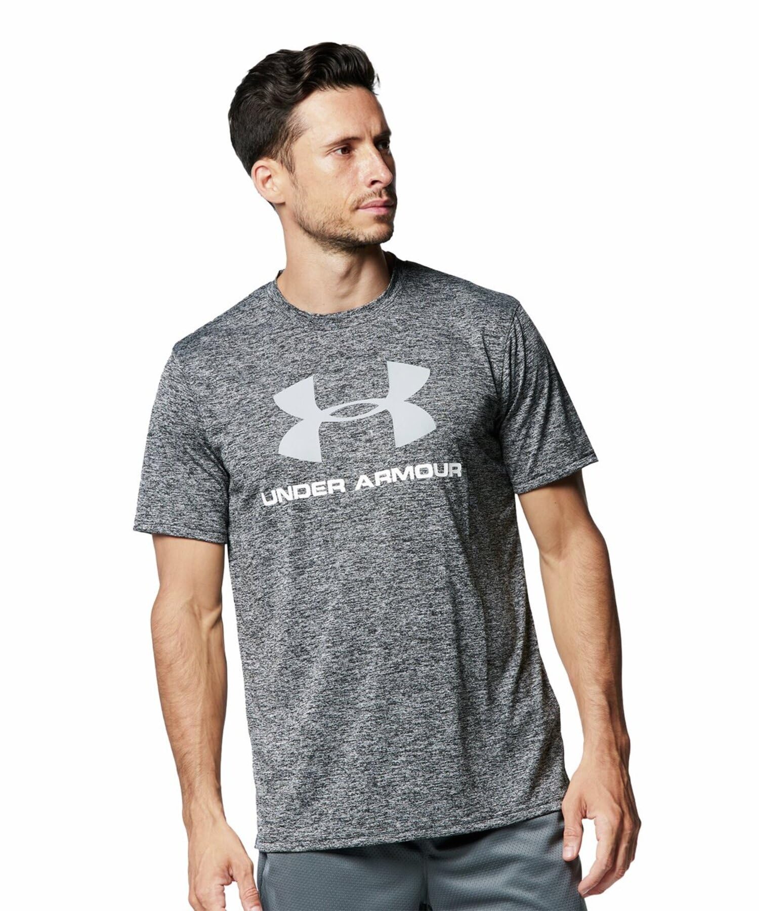 UA TECH BIG LOGO SS 002 Япония LG в японский размер [Under Armour] Мужской (эквивалент L)
