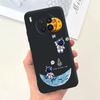 Astronaut Case For Honor 50 Lite Cover Huawei Nova 8i Funda Shockproo Soft Silicone Cute Back Cover on Nova8i Honor50 Lite Coque