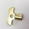 Square Socket Brass Radiator Keys Plumbing Bleeding Key Water Tap Key For Air Valves Plumbing Tool 7mm Hole core