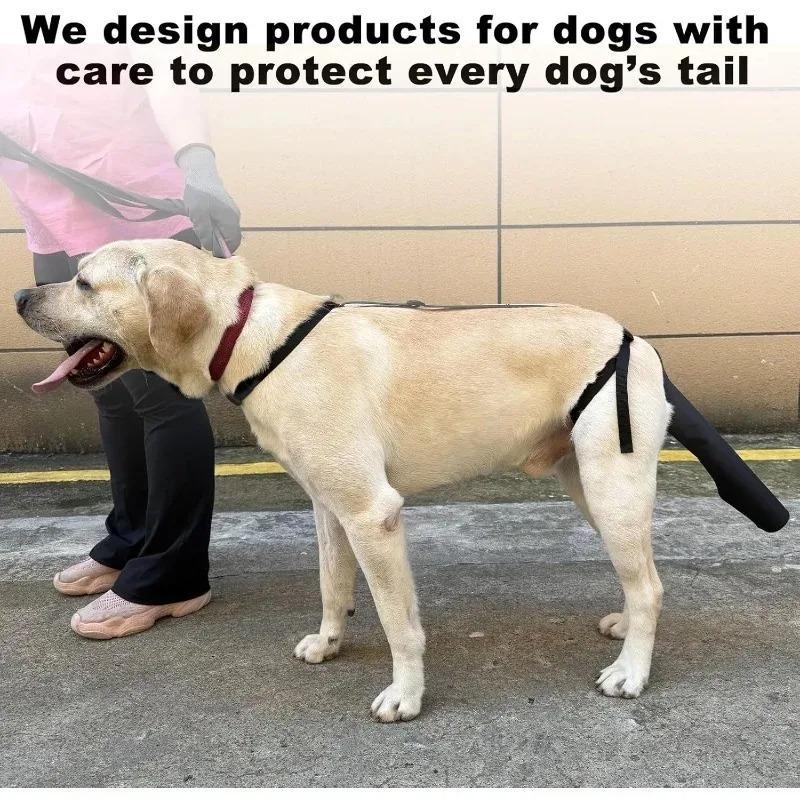 Universal Fit Dog Tail Protector Comfortable Sleeve Guard for Wound Protection Safe Healing and Daily Use Pet Accessory