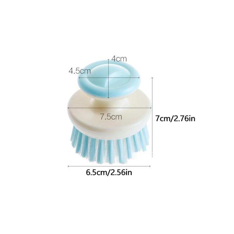 Multipurpose Dish Brush With Handle Kitchen Scrub Brushes For Cleaning Dish Scrubber With Stiff Bristles For Sink Pots Pans