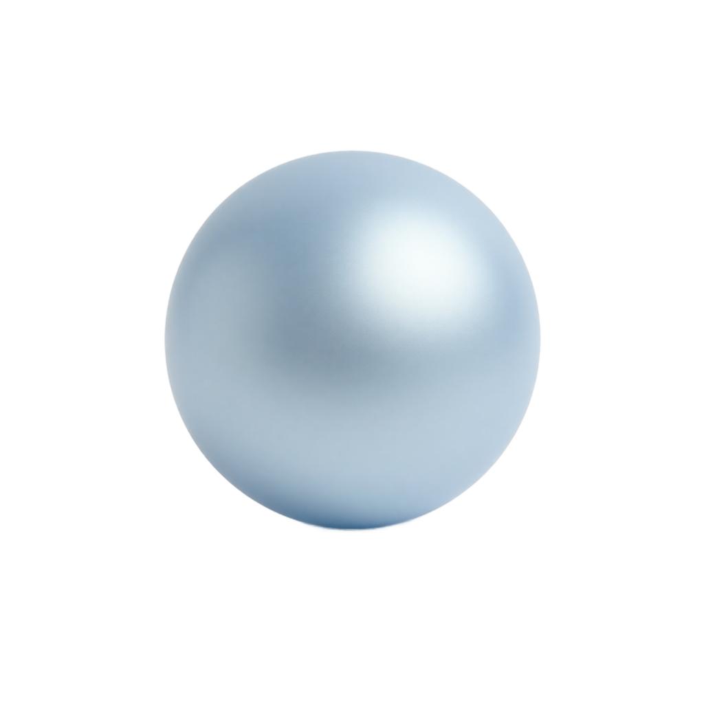 Perlmuttfarbener Stressball für Spaß und Entspannung