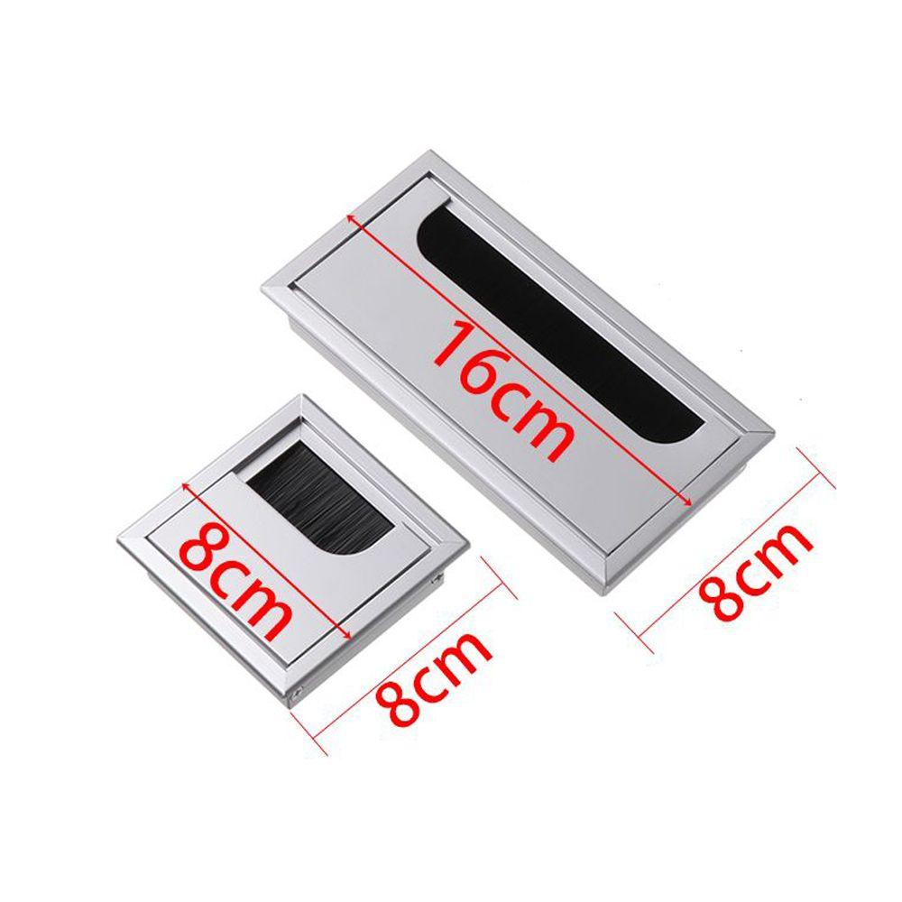 1Pc Office Table Cable Fastener Wire Hole Cover Practical Computer Grommet Line Box With Buckle Line Cable Clamp Hardware