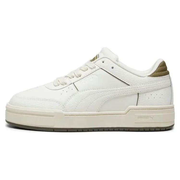 PUMA Унисекс CA Pro Sport Теплый Белый Альпийский Снег Темно-Оливковый 393282-02 EU 38.5