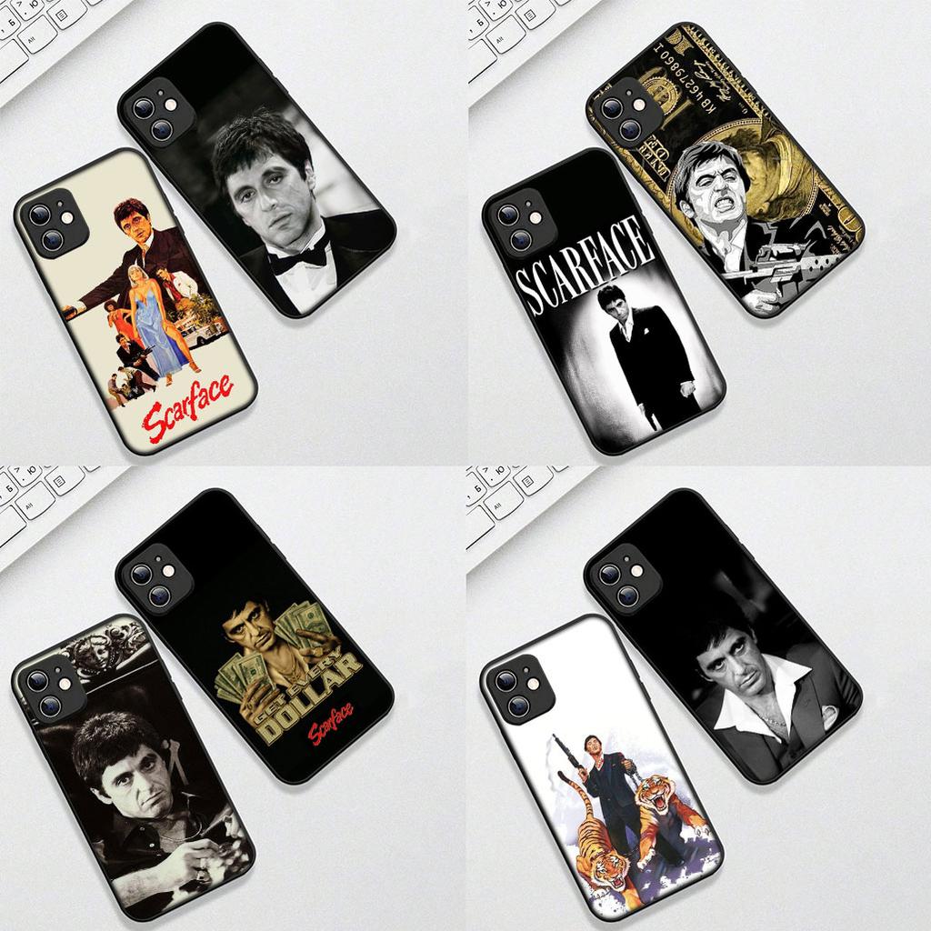 Cover for Apple iPhone 12 13 Pro Max Mini ProMax X XR Air XS 12Pro 13Pro Casing Phone Case S-Scarfaces Tony Al Montana Pacino