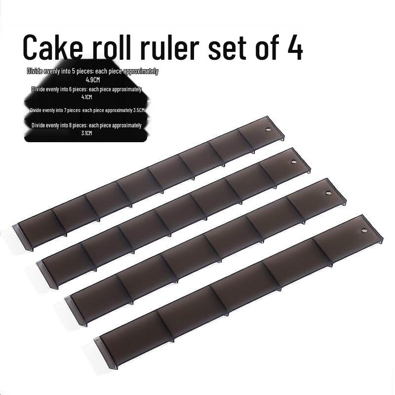 Adjustable Cake & Bread Slicing Rulers