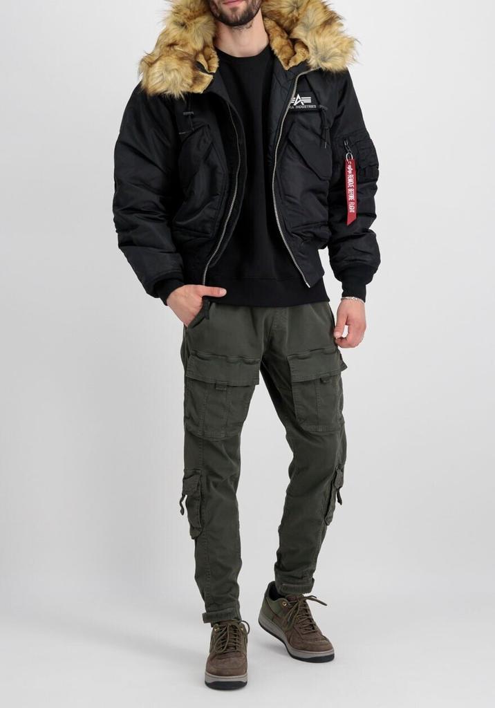 Зимняя куртка Alpha Industries 45P Hooded (144103-03) black