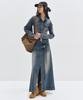 Deketeuumeon Maxi Skirt Dcsk006Blue