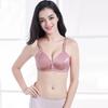 Thin Bras Gathering Sexy Plus Size Ladies Underwear Breathable Lightweight Soft Skin-Friendly No Steel Rings Bra