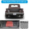 Universally Mesh Cargo Net Car Storage Net Wall Sticker Organizer Pouches Bag Storage Mesh Net for Car Trunk Storage