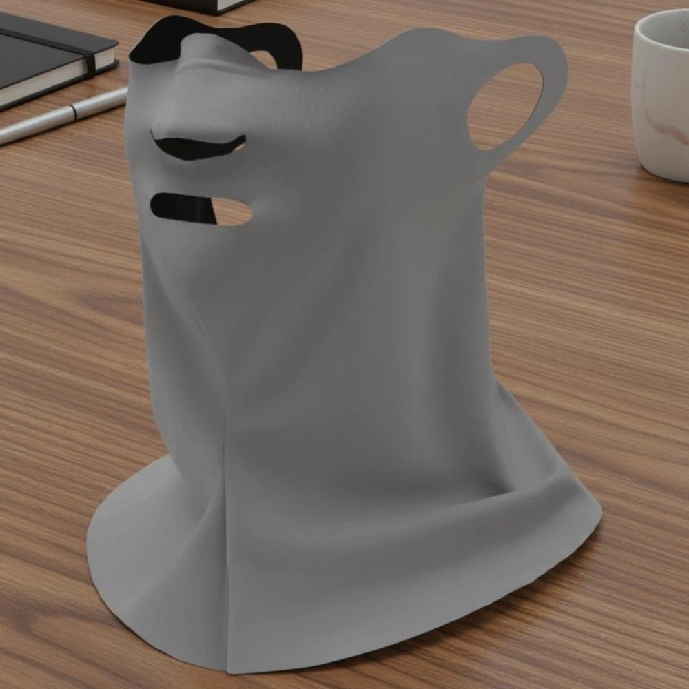 Polyester Face Sun Protection Nylon Breathable Sunshade Mask Daily Neck Sunscreen Mask  Beach