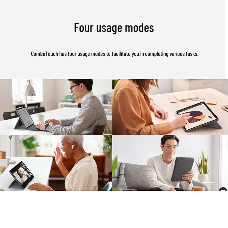 Logitech IK1095 Keyboard Case for iPad Air 4th/5th Gen