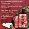 Apple Cider Vinegar Capsules, Containing Vitamin B12 Extract, Weight Management, Vegetarian, Gluten-free