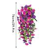 Hanging Artificial Flowers for Indoor and Outdoor Decoration
